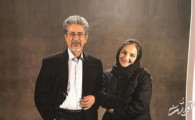 بهرام شاه محمدلو و همسرش